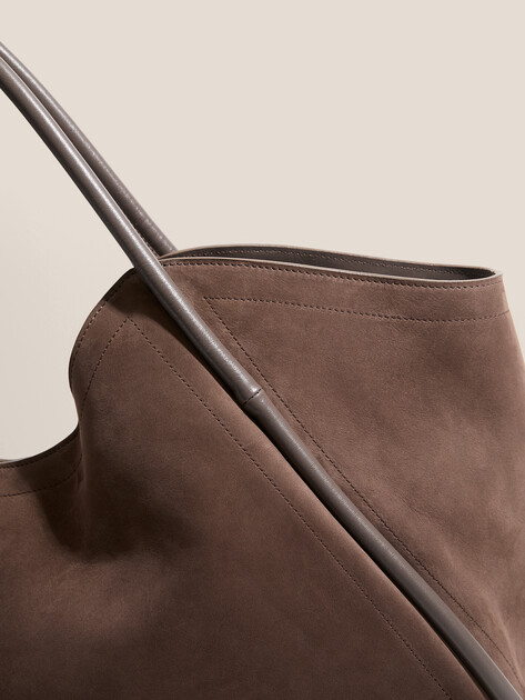 Женская сумка  MAISON DAVID, Артикул LAURA MAXI, пыльно-коричневый | 4964364. Ракурс 2