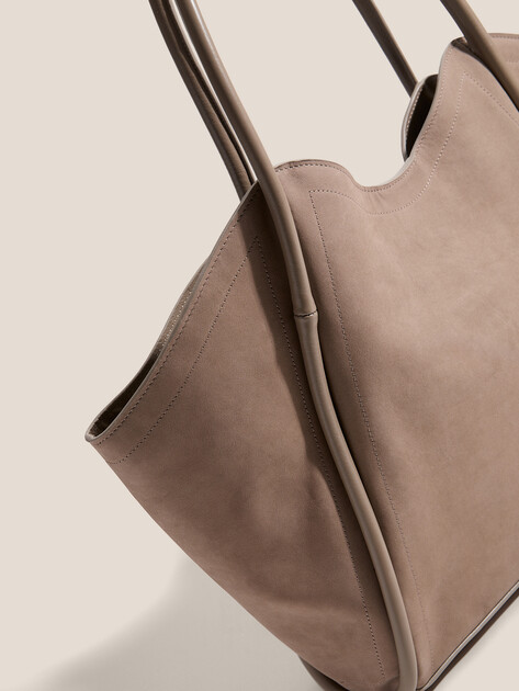 Женская сумка  MAISON DAVID, Артикул LAURA MAXI, серо-бежевый | 4964370. Ракурс 2