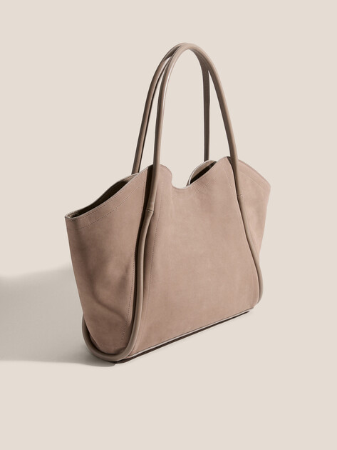 Женская сумка  MAISON DAVID, Артикул LAURA MAXI, серо-бежевый | 4964370. Ракурс 3
