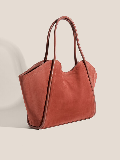 Женская сумка  MAISON DAVID, Артикул LAURA MAXI, кирпичный | 4964372. Ракурс 3