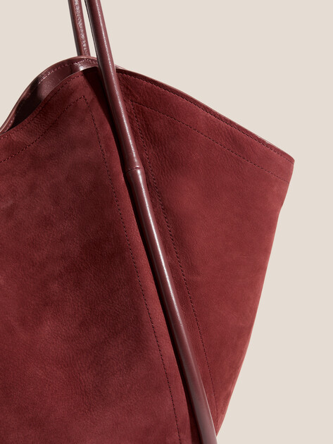Женская сумка  MAISON DAVID, Артикул LAURA MAXI, бордовый | 4964374. Ракурс 2