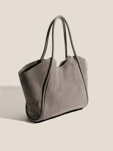 Женская сумка  MAISON DAVID, Артикул LAURA MAXI, зеленовато-серый | 4964378. Ракурс 3