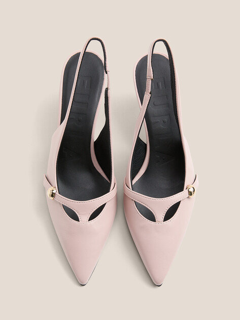 Женские туфли с открытой пяткой (слинг-бэк) FURLA FURLA SFERA, Артикул YK50SFE, розовый | 4968043. Ракурс 4 Женские туфли с открытой пяткой (слинг-бэк) FURLA FURLA SFERA, Артикул YK50SFE, розовый | 4968043. Ракурс 4