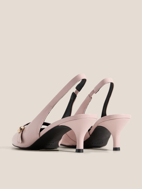 Женские туфли с открытой пяткой (слинг-бэк) FURLA FURLA SFERA, Артикул YK50SFE, розовый | 4968043. Ракурс 5 Женские туфли с открытой пяткой (слинг-бэк) FURLA FURLA SFERA, Артикул YK50SFE, розовый | 4968043. Ракурс 5