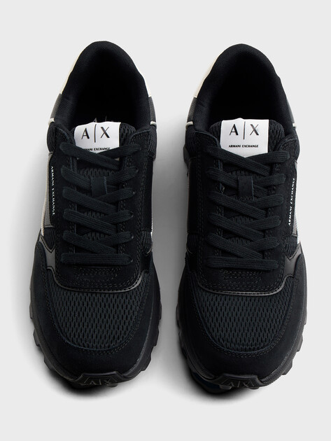 Мужские кроссовки ARMANI EXCHANGE DUSSELDORF, Артикул XM002197, черный | 4971441. Ракурс 4