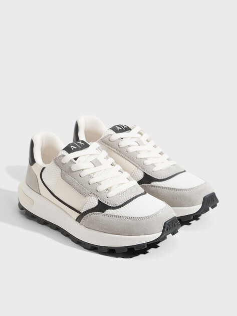 Мужские кроссовки ARMANI EXCHANGE DUSSELDORF, Артикул XM002197, белый | 4971455. Ракурс 2