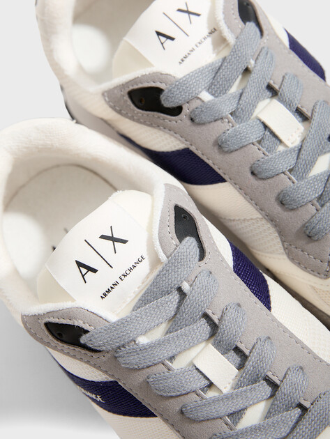 Мужские кроссовки ARMANI EXCHANGE DROP, Артикул XM002690, серый | 4971832. Ракурс 3 Мужские кроссовки ARMANI EXCHANGE DROP, Артикул XM002690, серый | 4971832. Ракурс 3