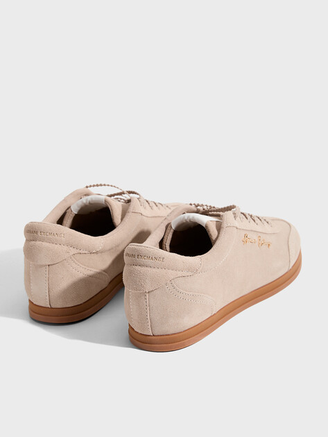Женские кеды ARMANI EXCHANGE PETIT, Артикул XW002797, пыльно-бежевый | 4972122. Ракурс 5