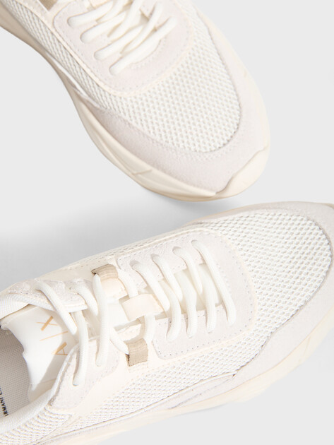 Женские кроссовки ARMANI EXCHANGE CHER, Артикул XW002805, белый | 4972131. Ракурс 3 Женские кроссовки ARMANI EXCHANGE CHER, Артикул XW002805, белый | 4972131. Ракурс 3