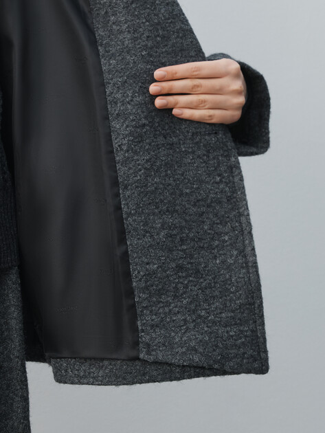 Женское полупальто MAISON DAVID, Артикул LOURDES_024425, темно-серый | 4973727. Ракурс 6 Женское полупальто MAISON DAVID, Артикул LOURDES_024425, темно-серый | 4973727. Ракурс 6