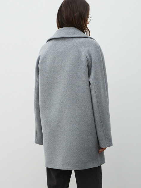 Женское полупальто MAISON DAVID, Артикул ARMELLE, серый | 4973841. Ракурс 4
