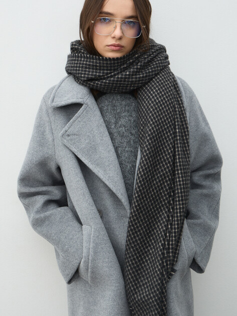 Женское полупальто MAISON DAVID, Артикул ARMELLE, серый | 4973841. Ракурс 5