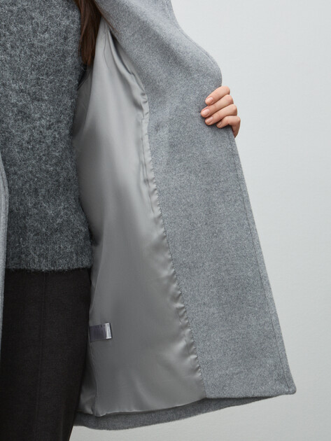Женское полупальто MAISON DAVID, Артикул ARMELLE, серый | 4973841. Ракурс 6