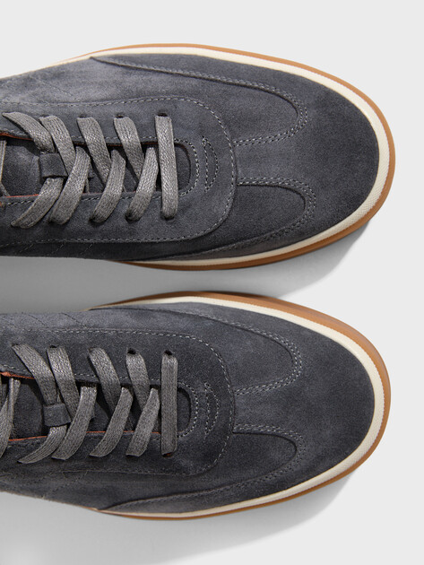 Мужские Кеды Maison david TT994-5 антрацитовый