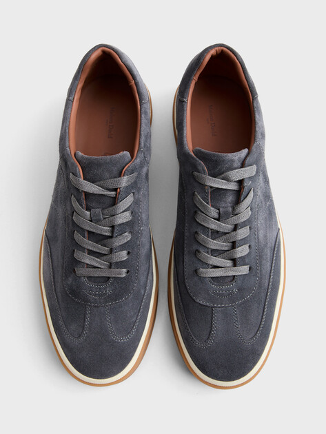 Мужские Кеды Maison david TT994-5 антрацитовый