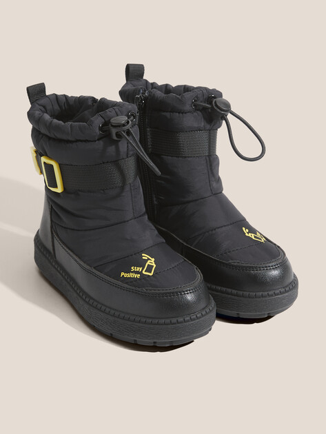 Детские дутики КОТОФЕЙ, Артикул 464095-43, черный | 4977667. Ракурс 2