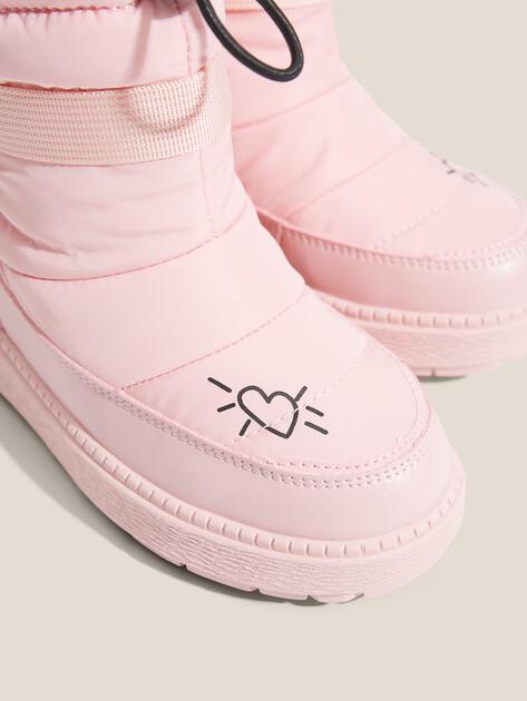 Детские дутики КОТОФЕЙ, Артикул 464095-42, розовый | 4977732. Ракурс 3