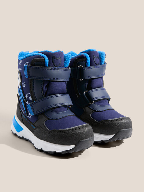 Детские ботинки КОТОФЕЙ, Артикул 454702-42, темно-синий | 4977817. Ракурс 2