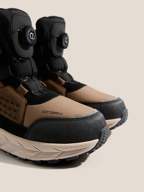 Детские ботинки КОТОФЕЙ, Артикул 754992-43, черный | 4977873. Ракурс 3