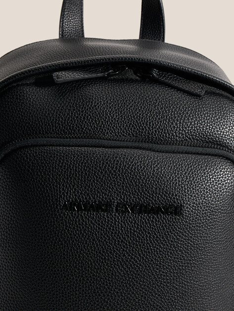 Мужской рюкзак ARMANI EXCHANGE MADRID BACKPACK, Артикул XM002030, черный | 4979543. Ракурс 2