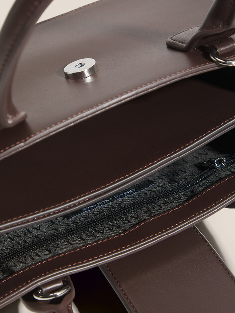 Женская сумка  ARMANI EXCHANGE JODIE TOTE S, Артикул XW000306, темно-коричневый | 4979626. Ракурс 4