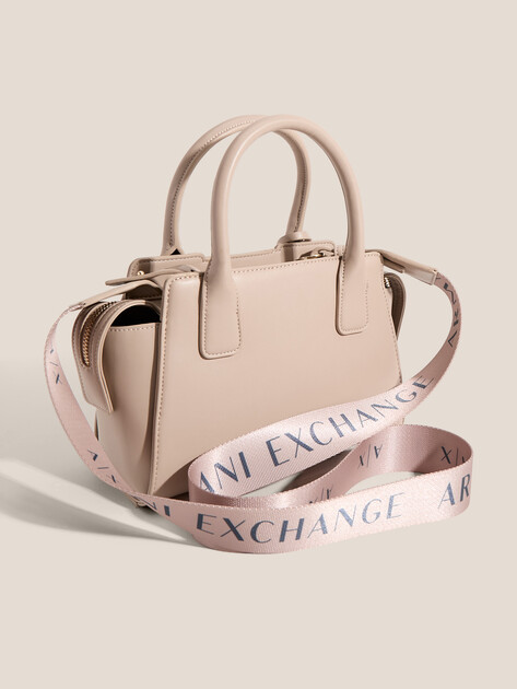 Женский тоут ARMANI EXCHANGE AMELIE TOTE S, Артикул XW002159, песочный | 4979745. Ракурс 3 Женский тоут ARMANI EXCHANGE AMELIE TOTE S, Артикул XW002159, песочный | 4979745. Ракурс 3