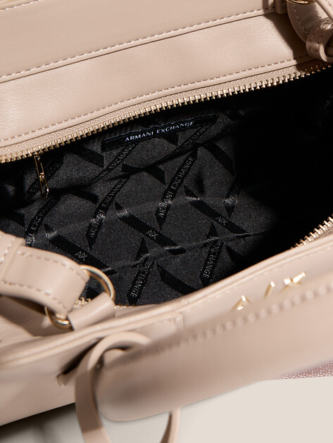Женский тоут ARMANI EXCHANGE AMELIE TOTE S, Артикул XW002159, песочный | 4979745. Ракурс 4 Женский тоут ARMANI EXCHANGE AMELIE TOTE S, Артикул XW002159, песочный | 4979745. Ракурс 4