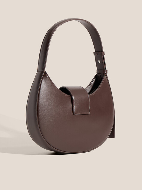 Женская сумка  ARMANI EXCHANGE JODIE HOBO, Артикул XW002565, темно-коричневый | 4979782. Ракурс 3