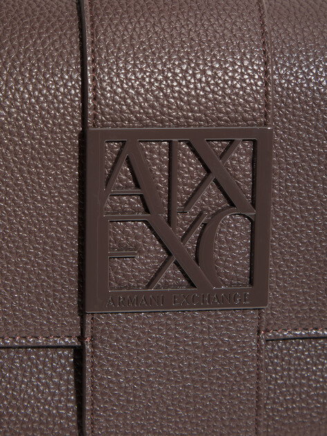 Женская сумка  ARMANI EXCHANGE SUSY SOFT SHOULDER, Артикул XW002592, темно-коричневый | 4979810. Ракурс 2