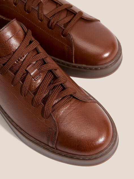 Мужские кеды DINO BIGIONI, Артикул DBS2704, коричневый | 4983041. Ракурс 3