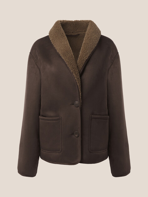 Женская дубленка MAISON DAVID, Артикул ZAZA_SDF_WS, шоколадный | 4985111. Ракурс 7 Женская дубленка MAISON DAVID, Артикул ZAZA_SDF_WS, шоколадный | 4985111. Ракурс 7