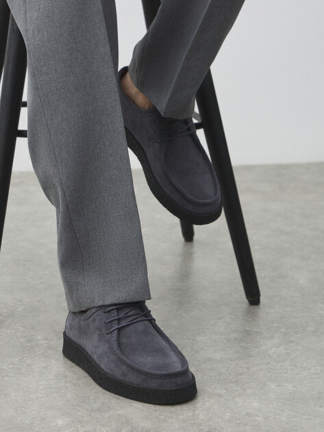 Мужские Полуботинки Tendance TTFY2592A-03 сине-серый