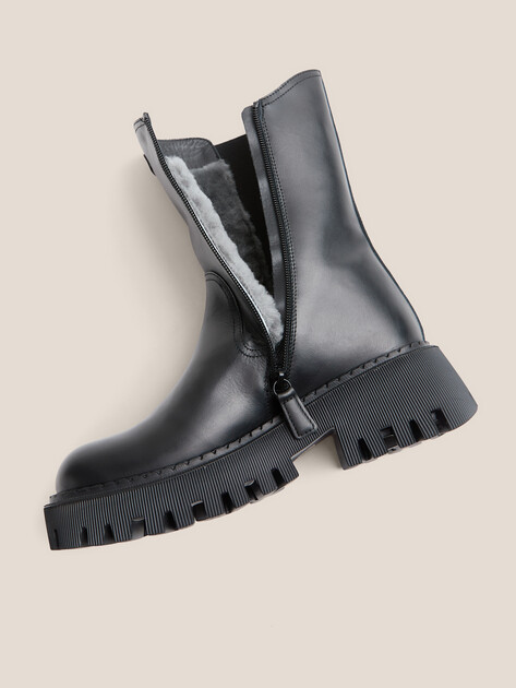 Женские полусапоги LORIBLU, Артикул 4TL166_4824, черный | 4986494. Ракурс 4