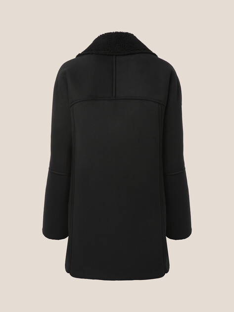 Женская дубленка MAISON DAVID, Артикул DIANA_SDF_WS, черный | 4986882. Ракурс 8 Женская дубленка MAISON DAVID, Артикул DIANA_SDF_WS, черный | 4986882. Ракурс 8