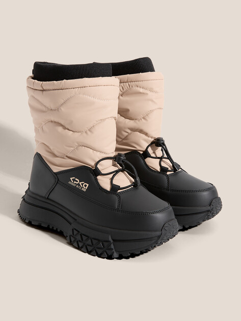 Детские дутики KAPIKA, Артикул 1883д-2, светло-бежевый | 4987011. Ракурс 2