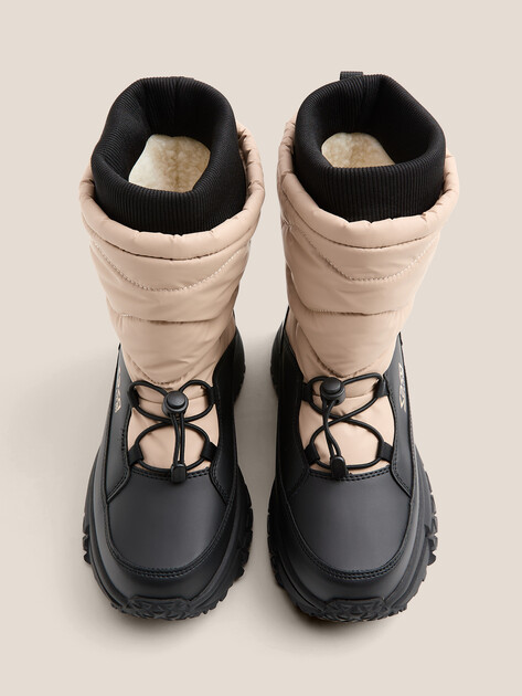 Детские дутики KAPIKA, Артикул 1883д-2, светло-бежевый | 4987011. Ракурс 4