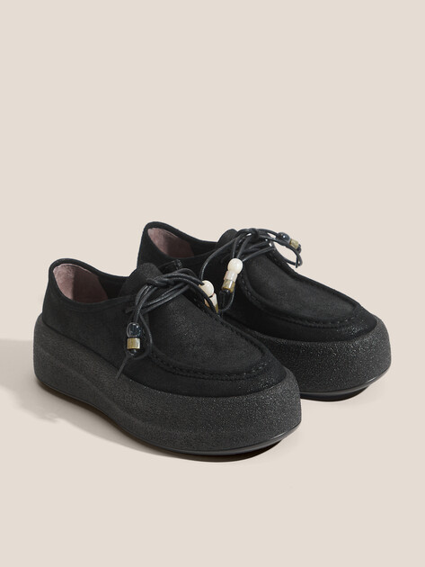 Женские полуботинки TENDANCE, Артикул HC90026-1, черный | 4987487. Ракурс 2