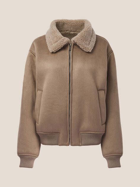 Женская дубленка MAISON DAVID, Артикул SUZANNE_SDF_WS, серо-коричневый | 4988838. Ракурс 6 Женская дубленка MAISON DAVID, Артикул SUZANNE_SDF_WS, серо-коричневый | 4988838. Ракурс 6