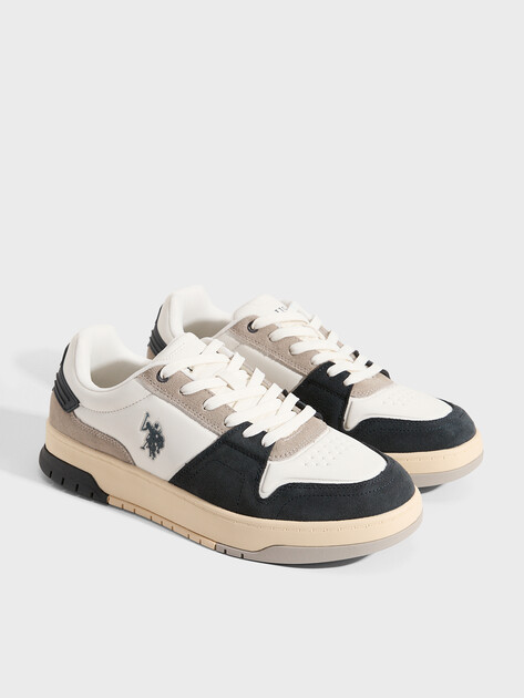 Мужские кеды U.S.POLO ASSN. BENTE, Артикул 102693323, белый | 4989234. Ракурс 2