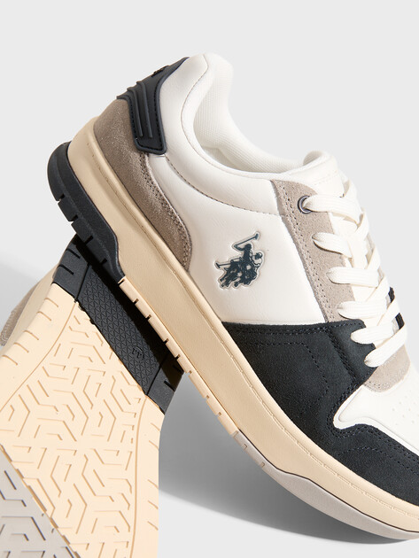 Мужские кеды U.S.POLO ASSN. BENTE, Артикул 102693323, белый | 4989234. Ракурс 3