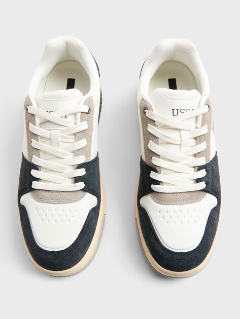 Мужские кеды U.S.POLO ASSN. BENTE, Артикул 102693323, белый | 4989234. Ракурс 4