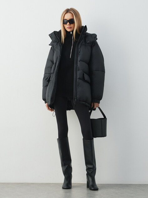 Женский пуховик MARC O'POLO, Артикул 5000006955, черный | 4990337. Ракурс 2 Женский пуховик MARC O'POLO, Артикул 5000006955, черный | 4990337. Ракурс 2