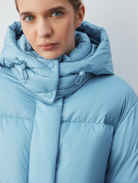 Женский пуховик MARC O'POLO, Артикул 5000006955, серовато-голубой | 4990821. Ракурс 3