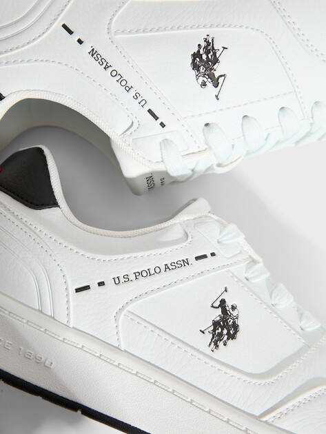 Мужские кеды U.S.POLO ASSN. FOREN, Артикул 102693339, белый | 4991229. Ракурс 3