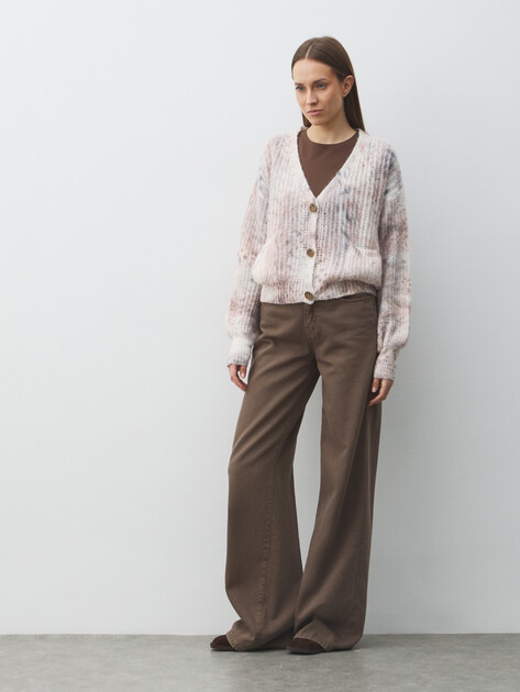 Женский кардиган MARCIANO BY GUESS ABIR PRINTED CARDI SWTR, Артикул 5BGR325743Z, мультицвет | 4991916. Ракурс 2