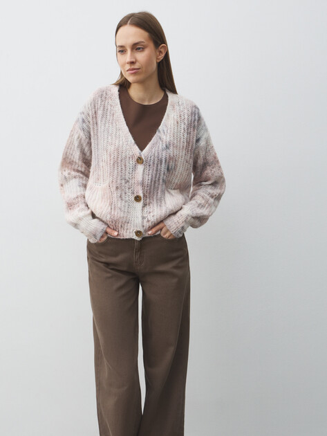 Женский кардиган MARCIANO BY GUESS ABIR PRINTED CARDI SWTR, Артикул 5BGR325743Z, мультицвет | 4991916. Ракурс 5