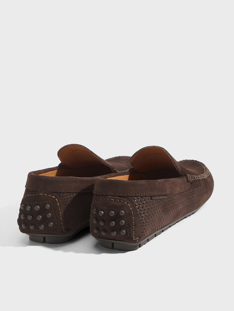 Мужские Мокасины Dino bigioni DBS1005 темно-коричневый