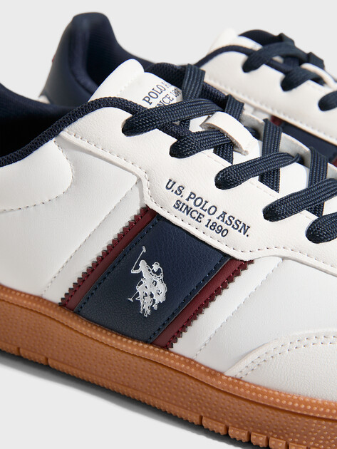 Мужские кеды U.S.POLO ASSN. HELLY, Артикул 102693352, белый | 4992517. Ракурс 3 Мужские кеды U.S.POLO ASSN. HELLY, Артикул 102693352, белый | 4992517. Ракурс 3