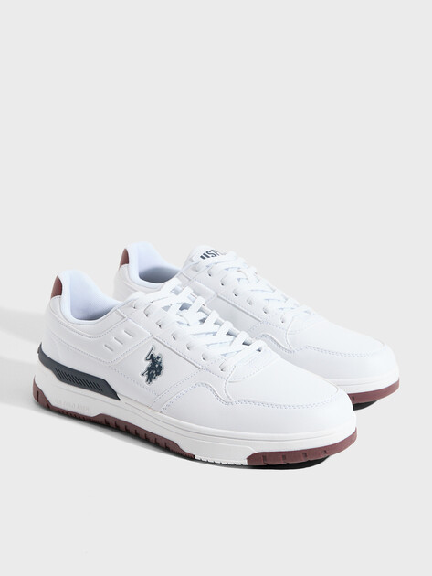 Мужские кеды U.S.POLO ASSN. JADES, Артикул 102693357, белый | 4992558. Ракурс 2 Мужские кеды U.S.POLO ASSN. JADES, Артикул 102693357, белый | 4992558. Ракурс 2