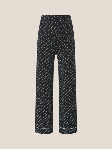 Женская пижама GUESS SASHA PJ SET, Артикул O5RX08KCIN2, черный | 4992941. Ракурс 9